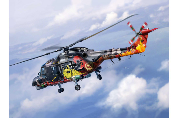 Plastic ModelKit vrtulník 03806 - Westland Lynx - Special painting (1:32)