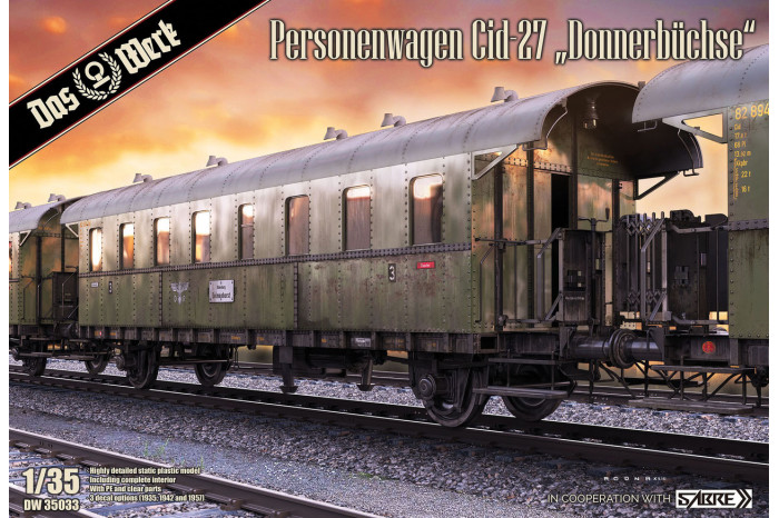 Personenwagen Cid-27 „Donnerbüchse“ (1:35) - 35033