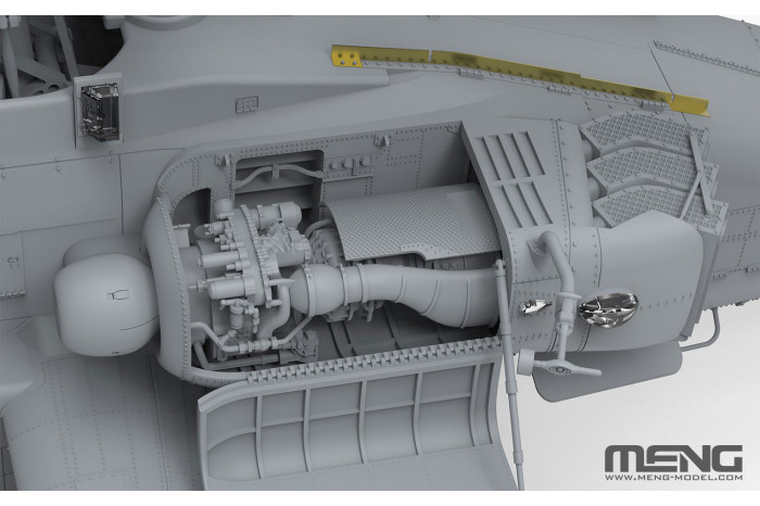 Boeing AH-64D Apache Longbow Heavy Attack Helicopter (1:35) - 004