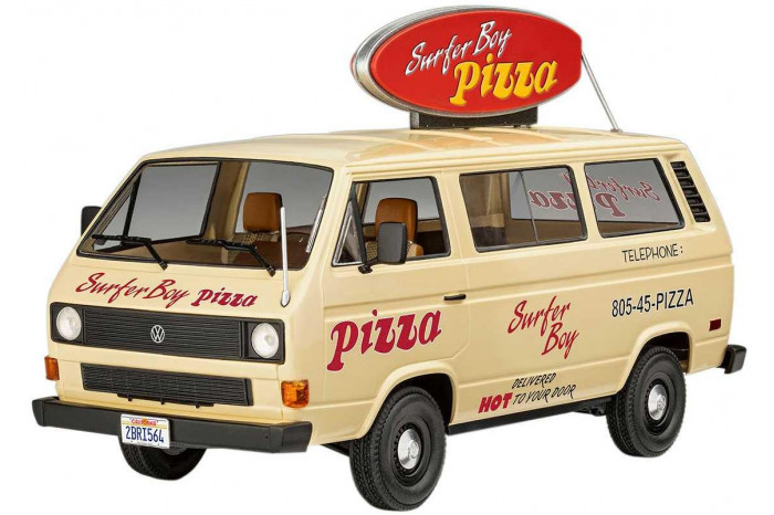 Plastic ModelKit STRANGER THINGS auto 07725 - VW T3 Bus "Surfer Boy" (1:25)