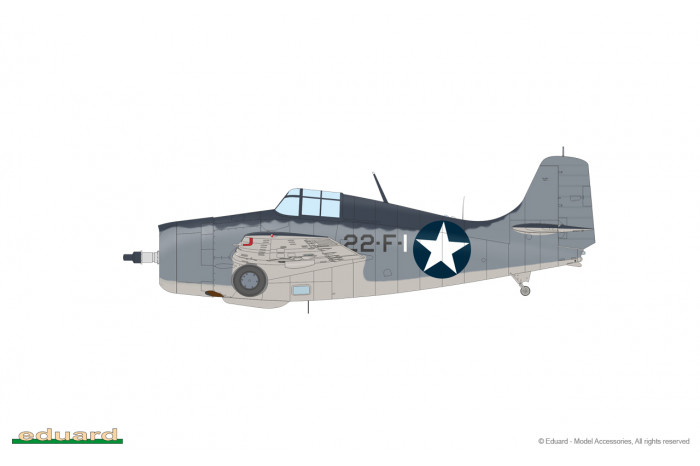 F4F-4 Wildcat pozdní verze (1:48) - 82203