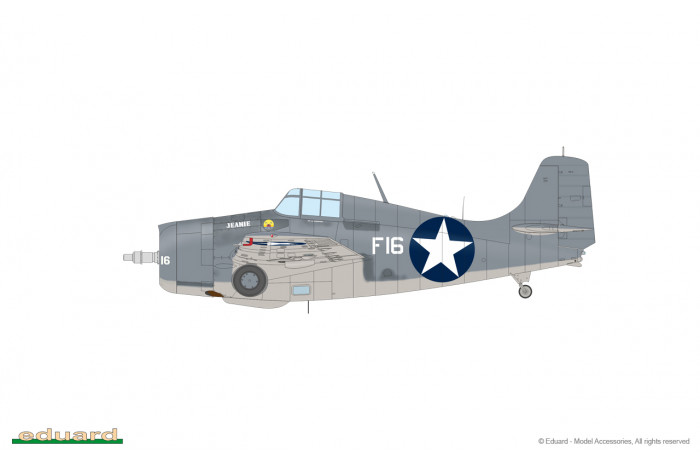 F4F-4 Wildcat pozdní verze (1:48) - 82203
