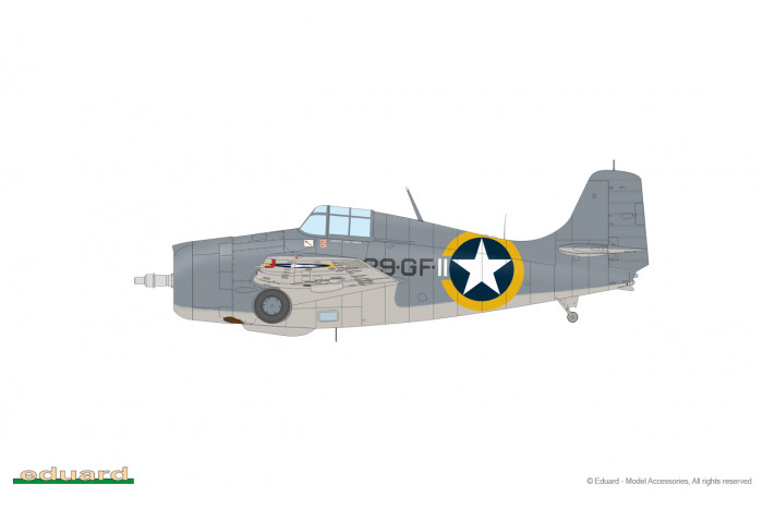 F4F-4 Wildcat pozdní verze (1:48) - 82203