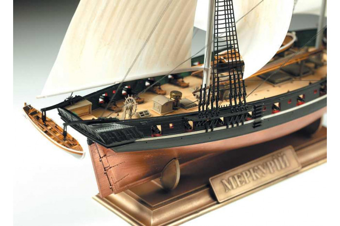 Model Kit loď 9067 - Russian brig Merkurii 19th cty. (1:100)