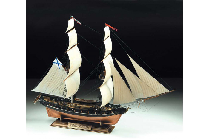 Model Kit loď 9067 - Russian brig Merkurii 19th cty. (1:100)