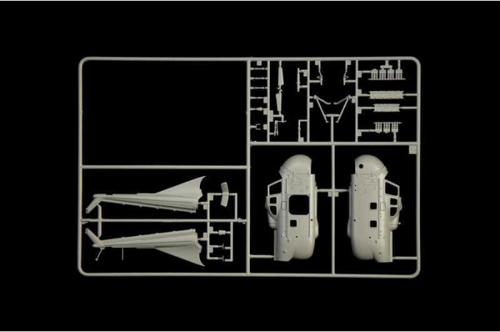 Model Kit vrtulník 1476 - HAS22 / HO4S-3 / H-19 (1:72)