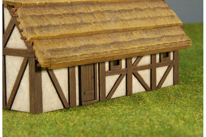 Model Kit budova 8532 - Thatched Country House (1:72)