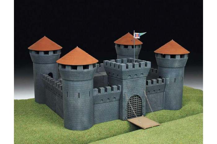 Model Kit diorama 8510 - Medieval Stone Fortress (RR) (1:72)