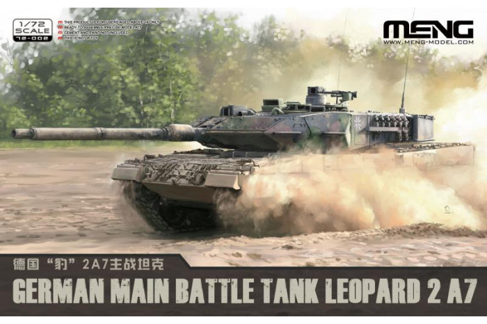 German Main Battle Tank Leopard 2 A7 (1:72) - 002