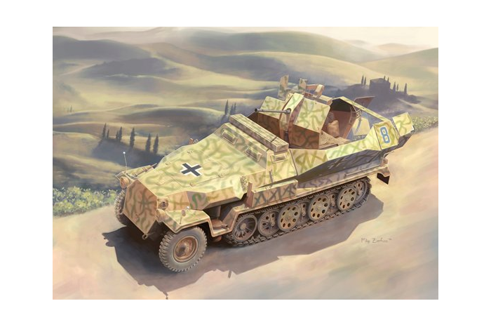 SD. KFZ. 251/17 AUSF.C/COMMAND VERSION (1:35) - 6592