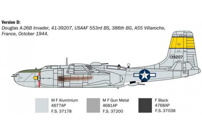 Model Kit letadlo 1274 - A-26 A/B Invader (1:72)