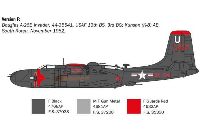 Model Kit letadlo 1274 - A-26 A/B Invader (1:72)