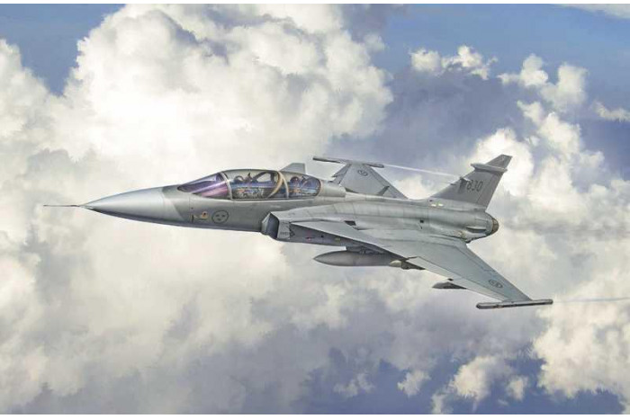 Model Kit letadlo 2664 - JAS 39 GRIPEN TWIN SEATER (1:48)
