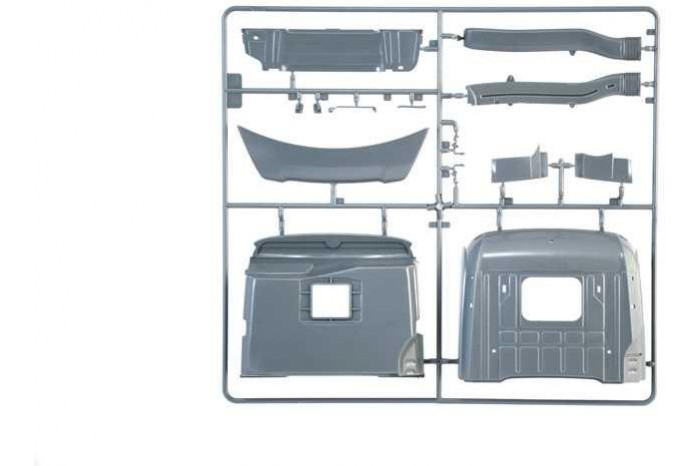 Model Kit truck 3968 - Mercedes-Benz Actros MP4 Space Grand Prix Edition (1:24)