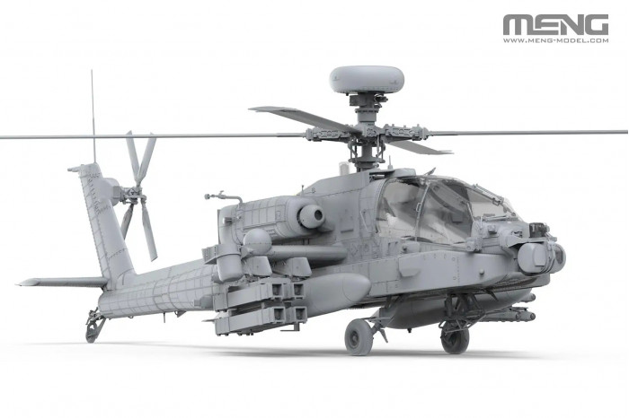 AH-64 D Saraf - Heavy Attack Helicopter (Israeli Air Force) (1:35) - 005
