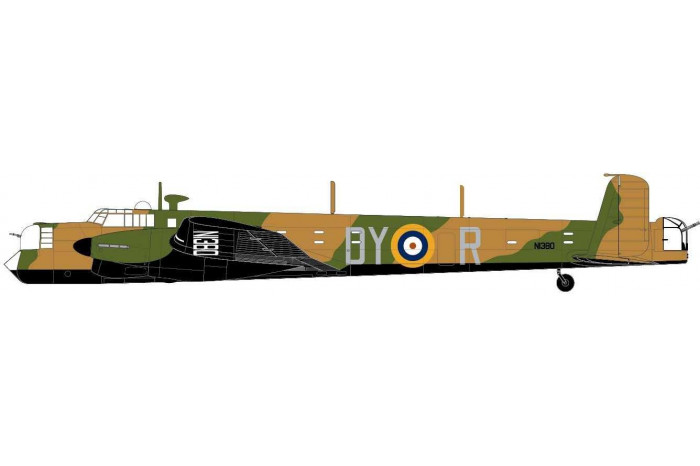 Classic Kit letadlo A08016 - Armstrong Whitworth Whitley Mk.V (1:72) - nová forma