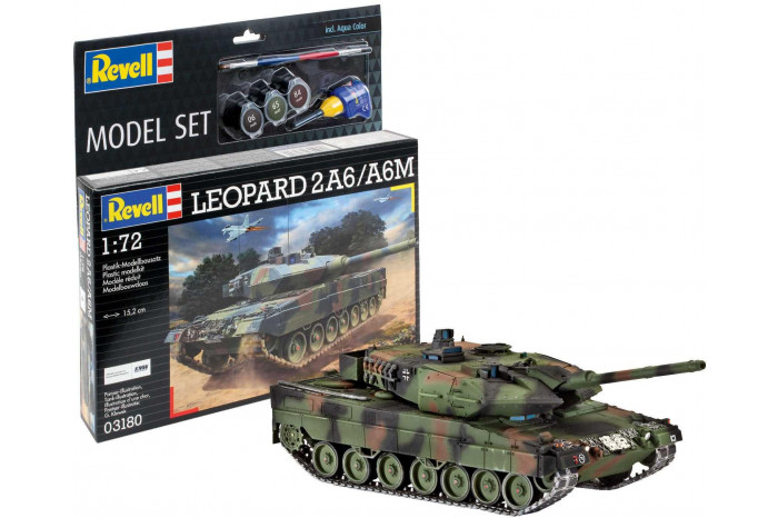 ModelSet tank 63180 - Leopard 2A6/A6M (1:72)