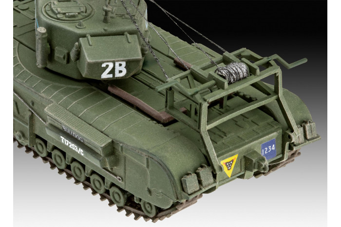 ModelSet military 63297 - Churchill A.V.R.E. (1:76)