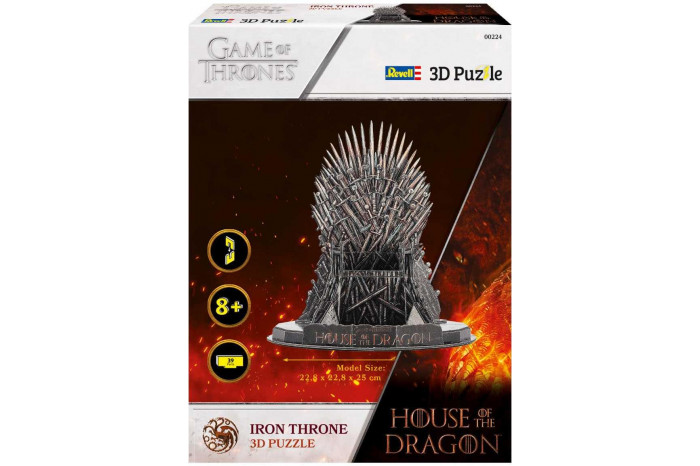 3D Puzzle REVELL 00224 - House of the Dragon "Iron Throne"