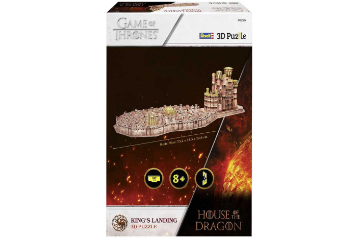 3D Puzzle REVELL 00225 - House of the Dragon "King's Landing"