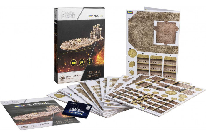 3D Puzzle REVELL 00225 - House of the Dragon "King's Landing"