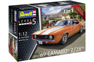 Plastic ModelKit auto 07727 - 69 Chevy Camaro (1:12)