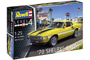 Plastic ModelKit auto 07729 - 70 Shelby Mustang GT500 (1:25)