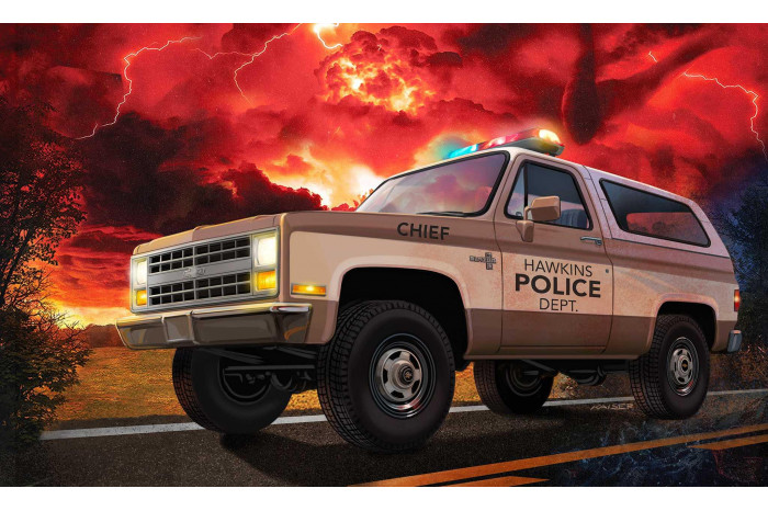 ModelSet STRANGER THINGS auto 67724 - 1985 Chevrolet K5 Blazer (1:25)