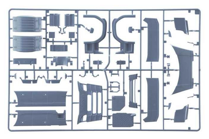 Model Kit truck 3971 - Scania S770 4x2 Normal Roof "Grey Cab" (1:24)