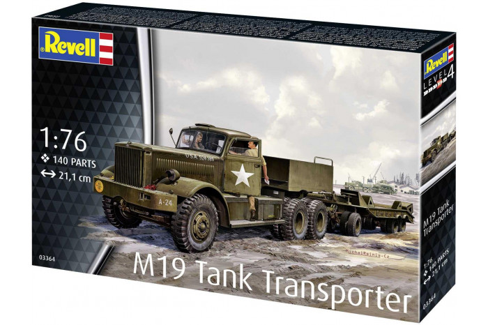Plastic ModelKit military 03364 - M19 Tank Transporter (1:72)