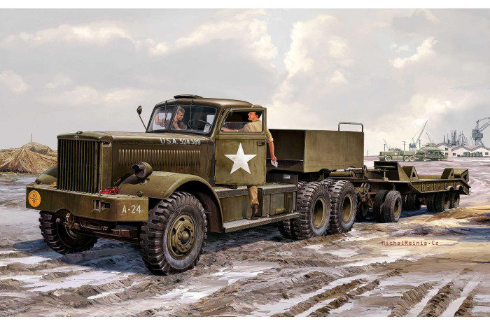 Plastic ModelKit military 03364 - M19 Tank Transporter (1:72)