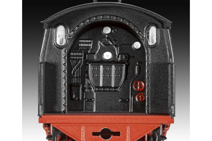 Plastic ModelKit lokomotiva 02167 - Express Locomotive BR 18 505 with Tender 2'3' T38 (1:87)