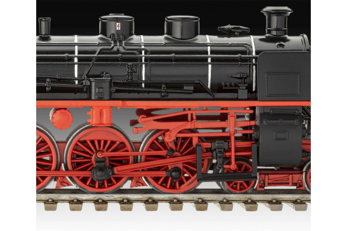 Plastic ModelKit lokomotiva 02167 - Express Locomotive BR 18 505 with Tender 2'3' T38 (1:87)
