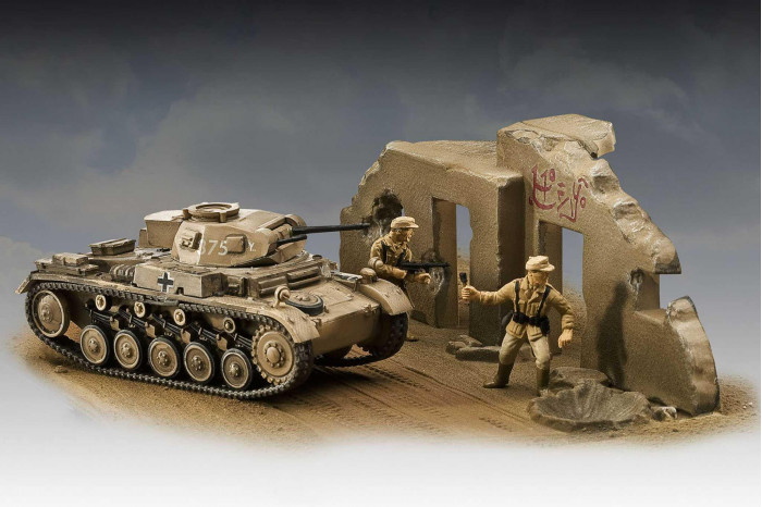 ModelSet tank 63229 - PzKpfw II Ausf. F (1:76)