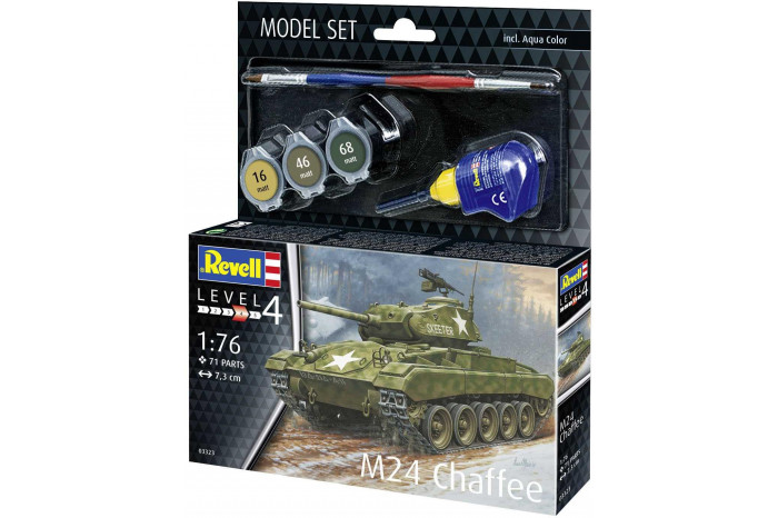 ModelSet tank 63323 - M24 Chaffee (1:76)