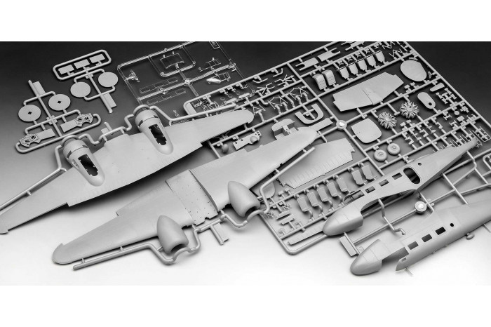 ModelSet letadlo 63811 - Beechcraft Model 18 (1:48)