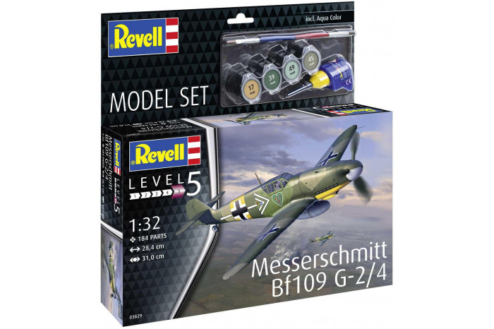 ModelSet letadlo 63829 - Messerschmitt Bf109 G-2/4 (1:32)