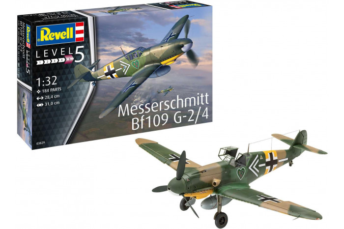 ModelSet letadlo 63829 - Messerschmitt Bf109 G-2/4 (1:32)