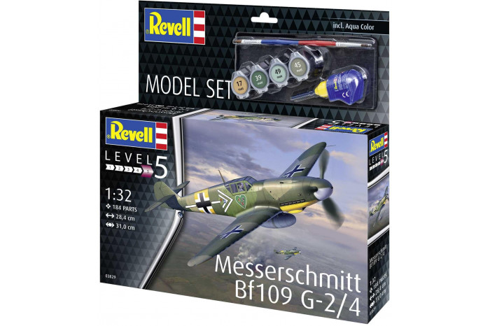 ModelSet letadlo 63829 - Messerschmitt Bf109 G-2/4 (1:32)