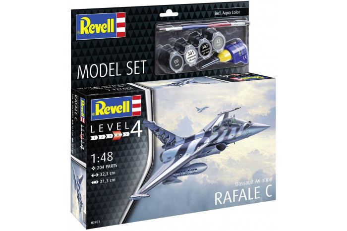ModelSet letadlo 63901 - Dassault Aviation Rafale C (1:48)