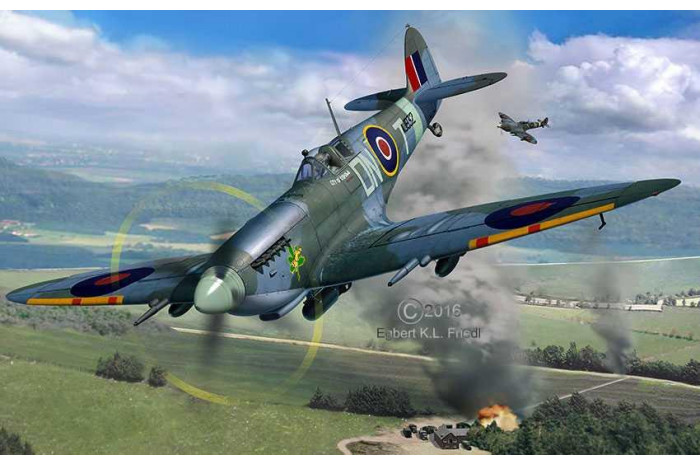 ModelSet letadlo 63927 - Supermarine Spitfire Mk.IXc (1:32)