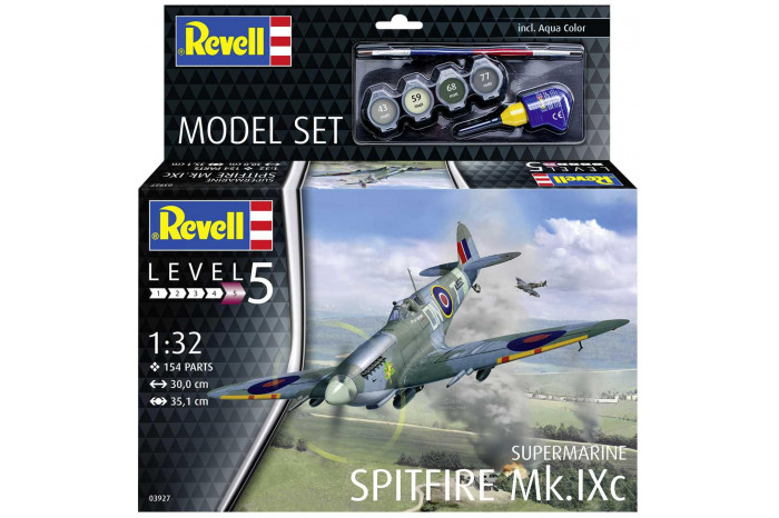 ModelSet letadlo 63927 - Supermarine Spitfire Mk.IXc (1:32)
