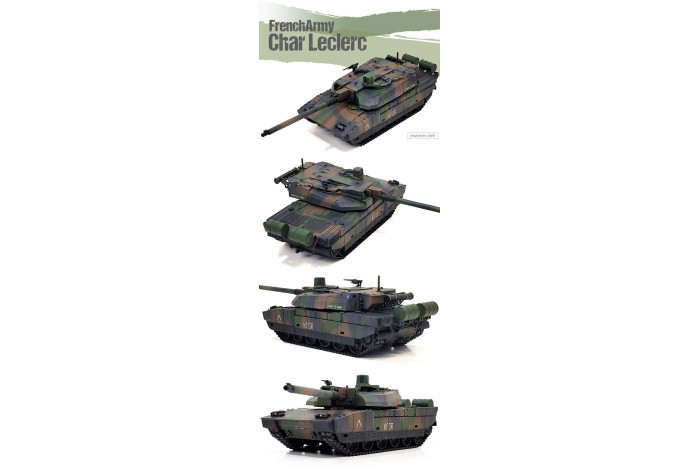 Model Kit tank 13427 - French Army Char Leclerc (1:72)