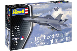 Plastic ModelKit letadlo 03799 - F-35A (1:72)