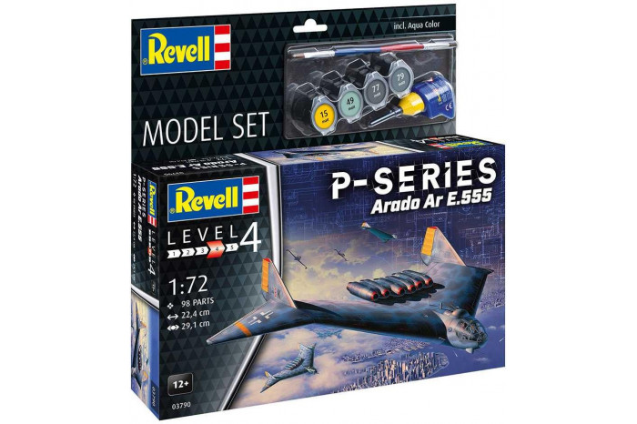 ModelSet letadlo 63790 - Arado Ar E.555 - P-Series (1:72)