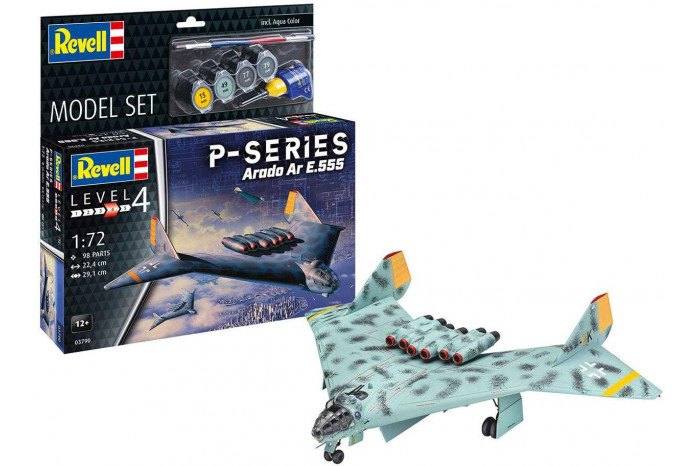 ModelSet letadlo 63790 - Arado Ar E.555 - P-Series (1:72)