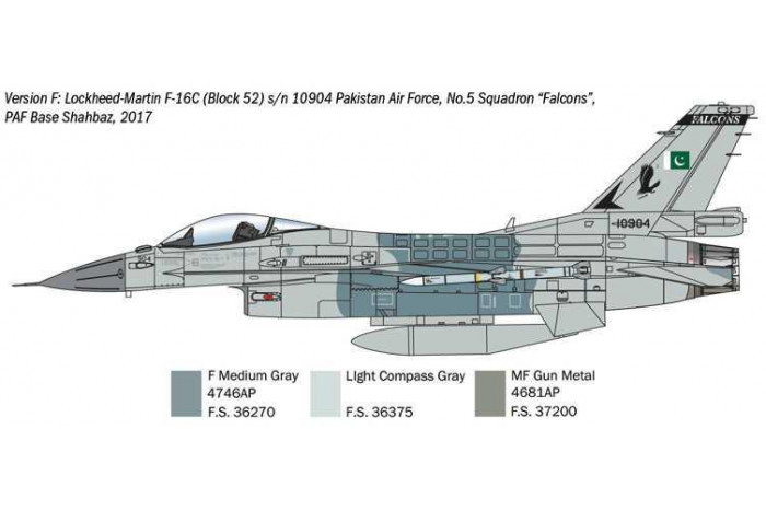 Model Kit War Thunder letadlo 35105 - F-16C Fighting Falcon (1:48)