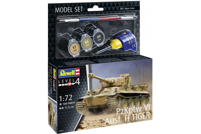 ModelSet tank 63262 - PzKpfw VI Ausf. H Tiger (1:72)
