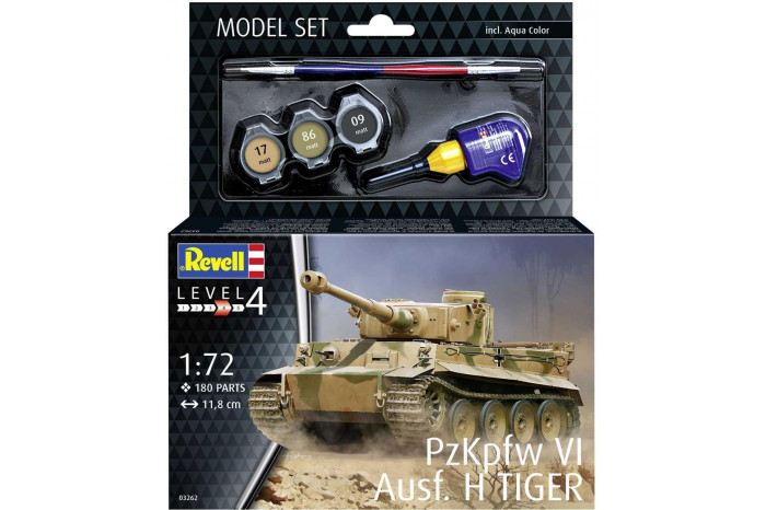 ModelSet tank 63262 - PzKpfw VI Ausf. H Tiger (1:72)