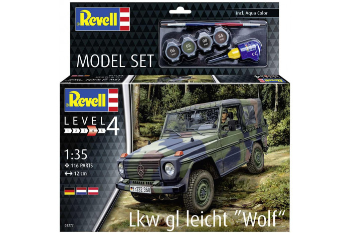 ModelSet military 63277 - Lkw gl leicht "Wolf" (1:35)